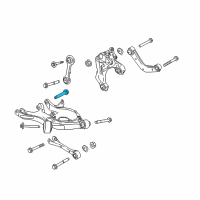 OEM 2016 Lincoln MKX Lower Control Arm Rear Bolt Diagram - -W716341-S439