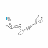 OEM Jeep Grand Cherokee Gasket-Exhaust Pipe Diagram - 5175669AA