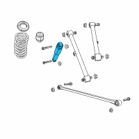 OEM 2012 Ram 1500 ABSORBER-Suspension Diagram - 52853460AF