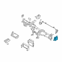 OEM 2012 Hyundai Genesis Coupe Module Assembly-Smart Key Diagram - 95480-2M011