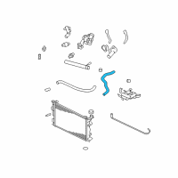 OEM 2008 Kia Optima Hose-Radiator Upper Diagram - 254122G200