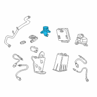 OEM Ford Mustang EGR Vacuum Solenoid Diagram - F87Z9J459C