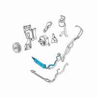 OEM 1996 GMC Savana 3500 Cooler Asm-P/S Fluid T Diagram - 26063304