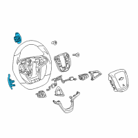 OEM 2015 Chevrolet SS Paddle Switch Diagram - 92272693