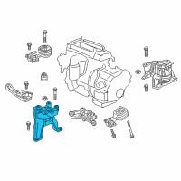 OEM 2022 Honda CR-V Mounting, Engine Side (1.5L) Diagram - 50820-TLA-A01