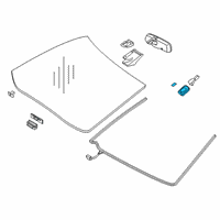 OEM 2019 Lexus LC500 Sensor, Rain & HUMID Diagram - 89941-11010