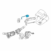 OEM 2006 Toyota Avalon Interlock Solenoid Diagram - 85432-33030