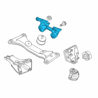 OEM 2013 BMW 135is Gearbox Supporting Bracket Diagram - 22-11-6-777-904