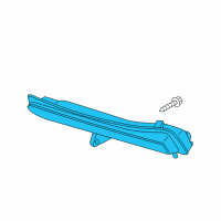 OEM Hyundai Sonata Lamp Assembly-Day Running Light, RH Diagram - 92208-C1000