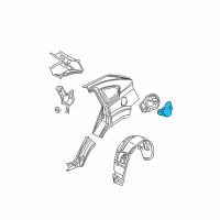 OEM Dodge Caliber Housing-Fuel Filler Diagram - 5074083AC