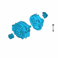 OEM 2019 BMW M5 ALTERNATOR Diagram - 12-31-7-852-129