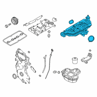 OEM 2020 Infiniti QX50 Manifold Assy-Intake Diagram - 14001-5NA0B