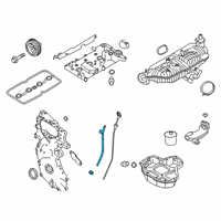 OEM 2019 Infiniti QX50 Guide-Oil Level Gauge Diagram - 11150-5NA0A