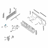 OEM Nissan Spring Fuel Filler Diagram - 78836-EZ10B