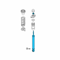 OEM 2010 Infiniti FX35 ABSORBER Kit - Shock, Rear Diagram - E6210-6WY0A