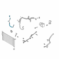 OEM 2009 Hyundai Santa Fe Hose-Discharge Diagram - 97762-0W200