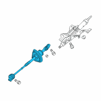 OEM 2016 Hyundai Genesis Coupe Joint Assembly-Steering Diagram - 56400-2M001