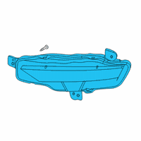 OEM Acura ILX Foglight, Front R Diagram - 33900-TJB-A01