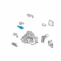 OEM Saturn L200 Support, Engine Mount Diagram - 90575022