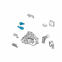 OEM Saturn L200 Mount Asm, Engine Front Diagram - 22666297