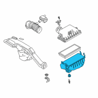 OEM Toyota Lower Housing Diagram - 17701-F0020