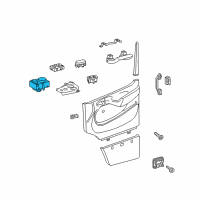 OEM 2005 Dodge Sprinter 3500 Switch-Mirror Diagram - 5103845AA