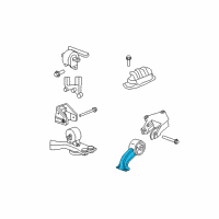 OEM 2011 Chrysler 200 BUSHING-ISOLATOR Diagram - 5085507AB