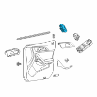 OEM Infiniti Switch Assy-Door Lock Diagram - 25210-5DA1A