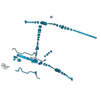 OEM 2007 Hyundai Entourage Gear & Linkage Assembly-Power Steering Diagram - 57700-4D800