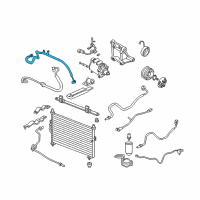 OEM 1998 Honda CR-V Hose, Suction Diagram - 80311-S10-A01