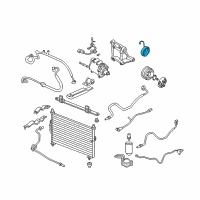 OEM Honda CR-V Coil Set, Solenoid Diagram - 38924-P3F-A04