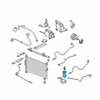 OEM 2001 Honda CR-V Receiver (Showa) Diagram - 80351-S04-003