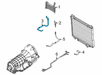 OEM 2021 Ford E-350 Super Duty Return Hose Diagram - 8C2Z-7890-D