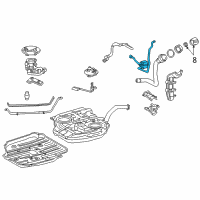 OEM 2014 Scion iQ Filter Assembly Diagram - 77706-74010