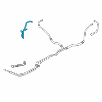 OEM 2019 Chevrolet Suburban Cooler Pipe Diagram - 23136867