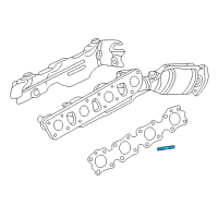 OEM 2003 Infiniti Q45 Stud Diagram - 14064-JG30A