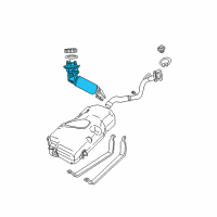 OEM 2007 Chrysler PT Cruiser Module-Fuel Pump/Level Unit Diagram - 5161377AI