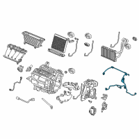 OEM Acura Wire Harness Air Conditioner Sub Diagram - 80650-TX6-A70