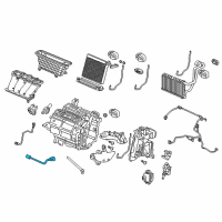OEM 2013 Acura ILX Sensor Assembly, Heater Core Diagram - 80550-TX8-A41