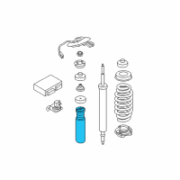 OEM BMW M3 Additional Damper, Rear Diagram - 33-53-2-283-445