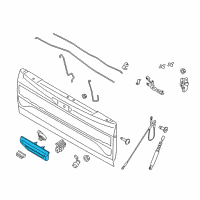 OEM 2017 Ford F-150 Handle Diagram - FL3Z-9943400-EAPTM