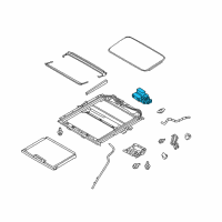 OEM Ford Motor Diagram - AG1Z-15790-B