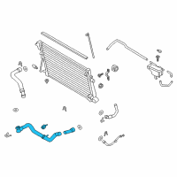 OEM 2019 Ford F-350 Super Duty Lower Hose Diagram - HC3Z-8286-E