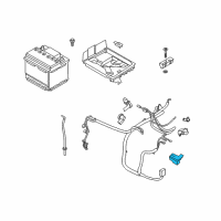 OEM 2018 Lincoln MKZ Main Fuse Diagram - DU5Z-14526-D