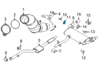 OEM BMW Rubber Mounting Diagram - 18-20-8-572-512