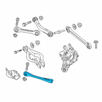 OEM 2022 BMW 330i TRAILING ARM WITH RUBBER BUS Diagram - 33-30-6-878-639
