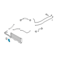 OEM 2010 Hyundai Genesis Coupe Clip-Tube Mounting Diagram - 57252-2M000