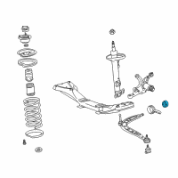 OEM 1995 BMW 325is Set Rubber Mounting For Wishbone Diagram - 31-12-9-059-288