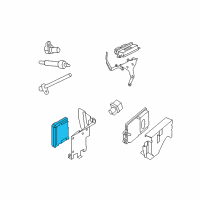 OEM 2006 Ford E-350 Super Duty ECM Diagram - 5C2Z-12A650-ARE