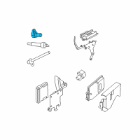 OEM 2006 Ford E-350 Super Duty Crankshaft Sensor Diagram - 3C3Z-6C315-AA